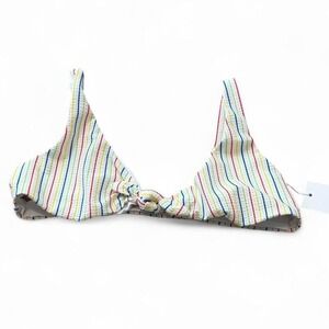 Vitamin‎ A Colorful Striped Bikini Top